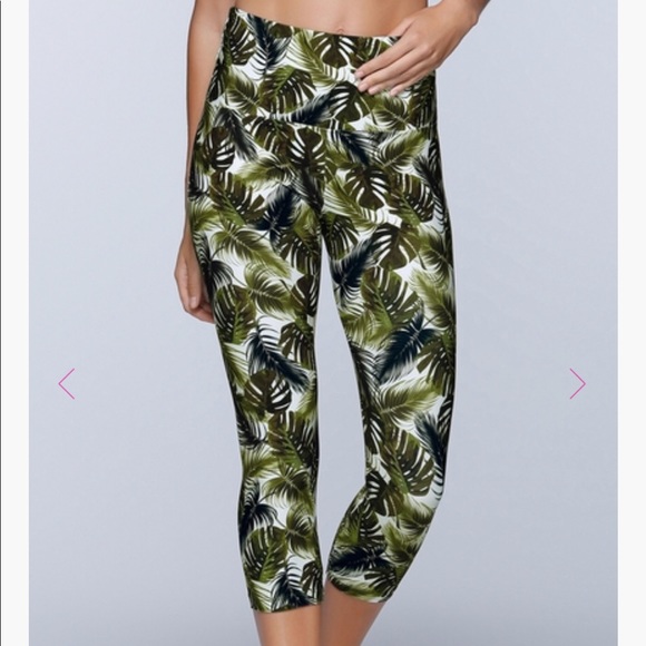 Lorna Jane Pants - Vintage Palm Support 7/8 Tight ✨🌿